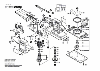 BOSCH Spannhebel | Ersatzteile fr B7150 | 2601923007