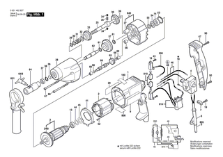 BOSCH Geh�usedeckel BLAU | Ersatzteile f�r GGW 10 E - 2605132049