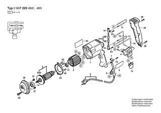 BOSCH Geh�usedeckel BLAU | Ersatzteile f�r GBM 13-2, Anbaumotor - 2605132050