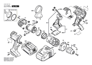BOSCH Linse | Ersatzteile f�r GSB 18 VE-2LI, GSB 14,4 VE-2LI - 2605190895