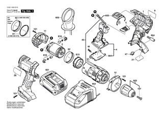 BOSCH Linse | Ersatzteile f�r GSB 18 VE-2LI, GSB 14,4 VE-2LI - 2605190895