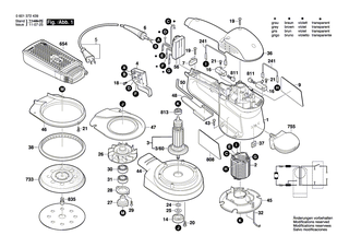 BOSCH Staubkasten | Ersatzteile f�r GSS 280 AE, GEX 150 AC - 2605411193