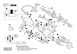 BOSCH Geh�usedeckel | Ersatzteile f�r GEX 150 TURBO - 2605500167