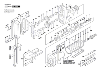 BOSCH Getriebedeckel | Ersatzteile f�r 1575, 7595-100 - 2605500905