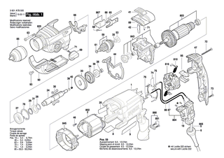 BOSCH Blende | Ersatzteile f�r GSB 780-2 RE, GSB 19-2 RE - 2605510283