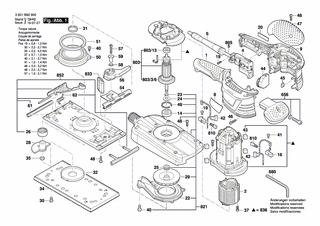 BOSCH Absaughaube | Ersatzteile f�r GSS 280 AVE - 2605510904