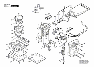 BOSCH Anschlussstutzen | Ersatzteile für 3289D | 2605702009