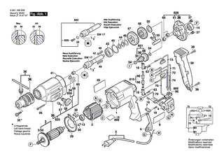 BOSCH Bohrspindel 1/2, SW 17 | Ersatzteile für Bohrmaschine, GBM 10-2 - 2606135011