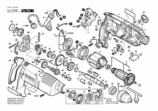 BOSCH Bohrspindel | Ersatzteile f�r GSB 18-2, GSB 18-2 RE...