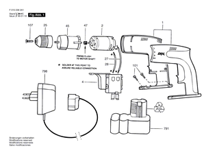 BOSCH Getriebegeh�use | Ersatzteile f�r 2300 12 V TIGER, 2350 12 V TIGER - 2606200048