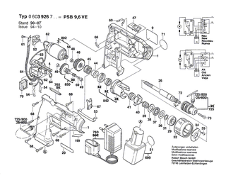 BOSCH Ritzel Z=14 | Ersatzteile f�r GSB 9,6 VESP, GSB 12 VESP - 2606316120