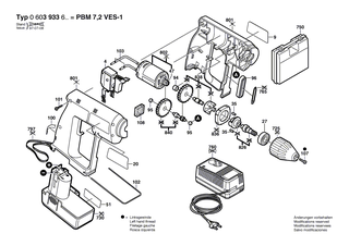 BOSCH Ritzel Z=14 | Ersatzteile f�r PBM 7,2 VS-2, PBM 7,2 VS-1 - 2606316142