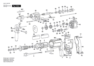 BOSCH Stirnrad Z=48 | Ersatzteile f�r GSB 16-2 - 2606317045