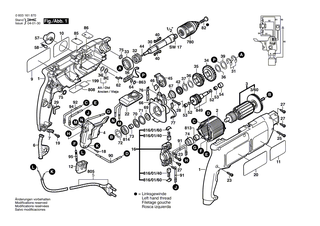 BOSCH Stirnrad Z=48 | Ersatzteile f�r GSB 16-2 - 2606317045