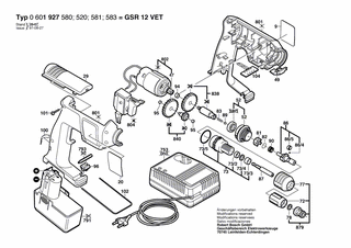 BOSCH Kupplungswelle | Ersatzteile f�r GSR 12 VET -...
