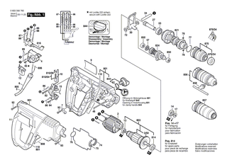 BOSCH L�fter | Ersatzteile f�r ELECTRONIC, GSR 5-11 TE - 2606610022