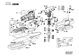 BOSCH L�fter | Ersatzteile f�r AHS 4-15, GBM 1 - 2606610027