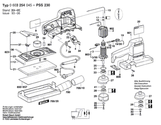 BOSCH L�fter | Ersatzteile f�r AHS 4-15, GBM 1 - 2606610027