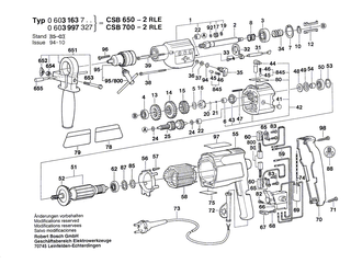 BOSCH L�fter | Ersatzteile f�r Bohrmaschine, GSB 18-2 - 2606610049