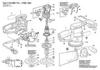 BOSCH L�fter | Ersatzteile f�r GSS 16 A, GSS 14 - 2606610055