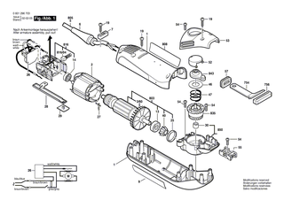 BOSCH L�fter | Ersatzteile f�r GVS 350 AE, GSE 300 E - 2606610090