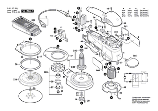BOSCH L�fter | Ersatzteile f�r GEX 150 AC, GEX 125-150 AVE - 2606610903