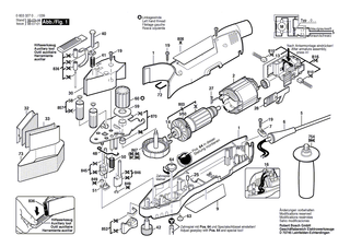 BOSCH Umlenkrolle | Ersatzteile f�r GVS 350 AE, PVS 280 A - 2606625902