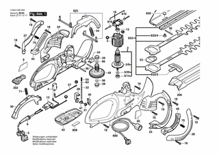 BOSCH Messersatz | Ersatzteile für AHS 650-24 ST - 2607009913