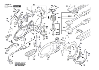 BOSCH Messersatz | Ersatzteile für AHS 650-24 ST - 2607009913