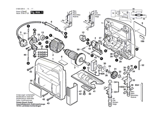 BOSCH Kohleb�rstensatz | Ersatzteile f�r GSS 16 A, GSS 23 AE - 2607014001