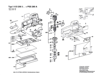 BOSCH Schalter | Ersatzteile f�r PBS 60, PBS 75 - 2607200084