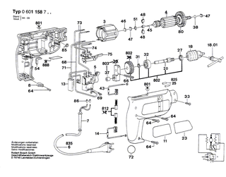 BOSCH Schalter | Ersatzteile f�r GSB 450 RE, ELECTRONIC - 2607200202