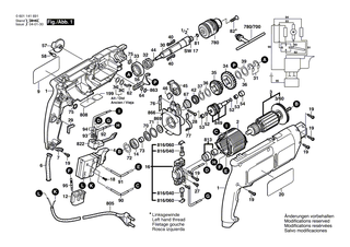 BOSCH Umschalter | Ersatzteile f�r GBM 13 HRE, GBM 350 RE - 2607200231