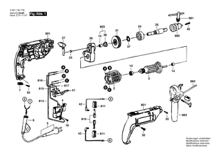BOSCH Umschalter | Ersatzteile f�r GBM 13 HRE, GBM 350 RE - 2607200231