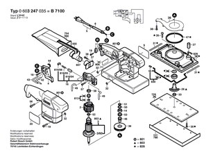 BOSCH Schalter | Ersatzteile für Bohrmaschine - 2607200260