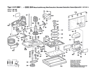 BOSCH Schalter | Ersatzteile für Bohrmaschine - 2607200260
