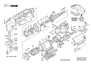BOSCH Schalter | Ersatzteile f�r GSC 1,6, GSC 16 - 2607200286