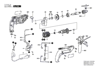 BOSCH Schalter | Ersatzteile f�r PBH 16-2, PBH 200-2 - 2607200373