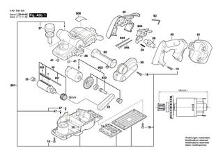 BOSCH Ein/Aus-Schalter | Ersatzteile f�r GHO 14,4 V, GHO 18 V - 2607200451