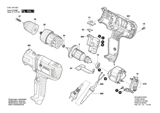 BOSCH Schalter | Ersatzteile f�r GBM 6 RE, GBM 10 RE - 2607200623