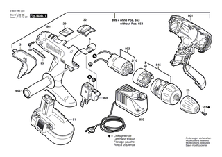 BOSCH Schnell-Lader EU 230/7,2-24V, 1h | Ersatzteile f�r AHS 3, AHS 4 - 2607224425
