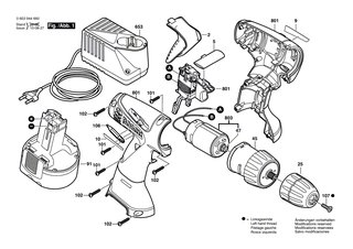 BOSCH Schnell-Lader EU 230/14,4V, 3-5h | Ersatzteile f�r AHS 52 ACCU, PSR 14,4 VE - 2607225011