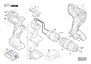 BOSCH Schnell-Lader EU 230/10,8-18V, 1h | Ersatzteile f�r GWS 18 V-LI, GLI VariLED - 2607225423
