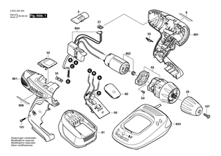 BOSCH Schnell-Lader EU 230/14,4-18V, 1h | Ersatzteile f�r ALB 18 LI, ART 23-18 LI - 2607225471