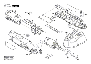 BOSCH Schnell-Lader GB 230V | Ersatzteile f�r 8100, 8200 - 2607225631