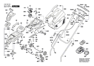 BOSCH Ladeger�t EU 230V/14,4-36V | Ersatzteile f�r AKE 30 LI, ART 30-36 LI - 2607226273