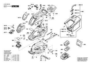 BOSCH Ladeger�t EU 230V/14,4-36V | Ersatzteile f�r AKE 30 LI, ART 30-36 LI - 2607226273