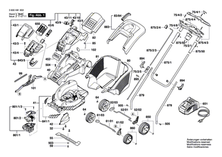 BOSCH Ladegerät EU 230V/14,4-36V | Ersatzteile für AKE 30 LI, ART 30-36 LI - 2607226273