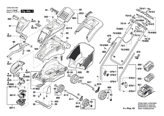 BOSCH Ladegerät EU 230V/14,4-36V | Ersatzteile für AKE 30 LI, ART 30-36 LI - 2607226273