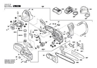 BOSCH Ladegerät EU 230V/14,4-36V | Ersatzteile für AKE 30 LI, ART 30-36 LI - 2607226273